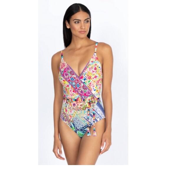 Johnny Was Locita One Piece Swimsuit. - Picture 1 of 11